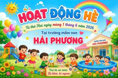 THÔNG BÁO TỔ CHỨC HOẠT ĐỘNG HÈ 2026